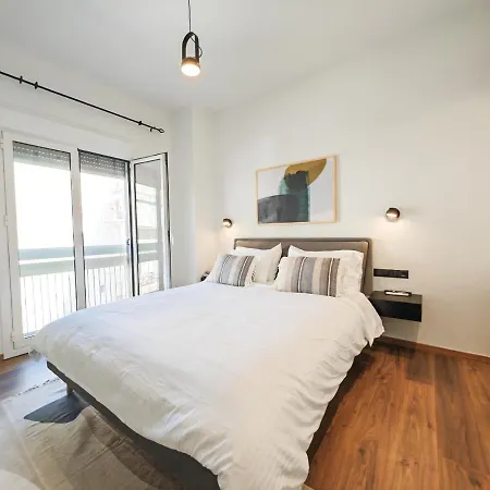 Bright And Beautiful By Acropolis With Balcony - Ako25 * Athens